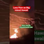 Hawaiian Lava Flow at Kīlauea