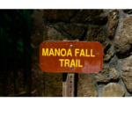 Manoa Fall Trail Sign