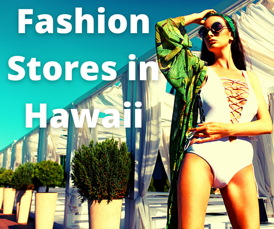 Fashion-Stores-in-Hawaii a woman holding a sign