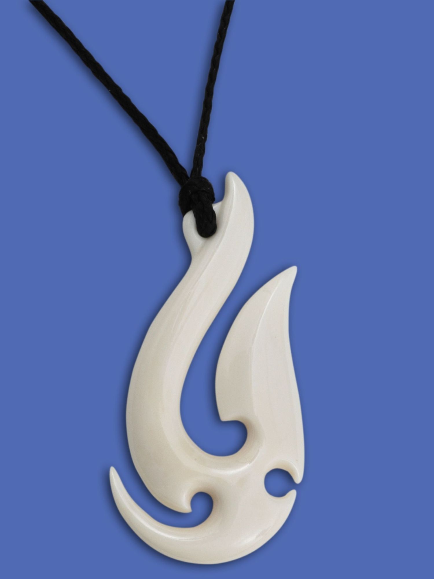 Fish hook symbol a close up of a logo