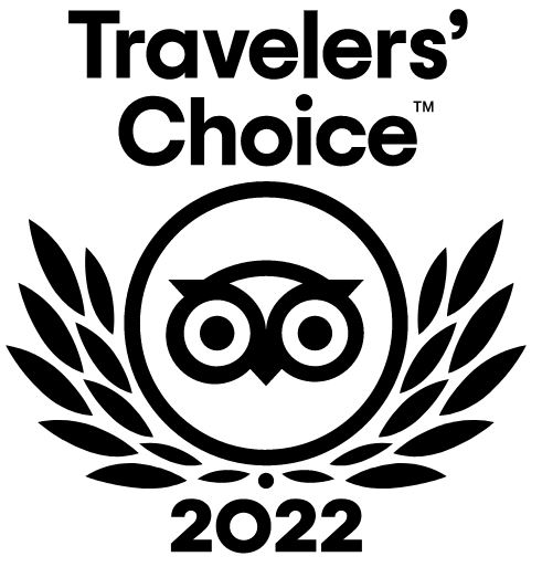 Travelers’ Choice TripAdvisor 2022 Daniels Hawaii shape, circle