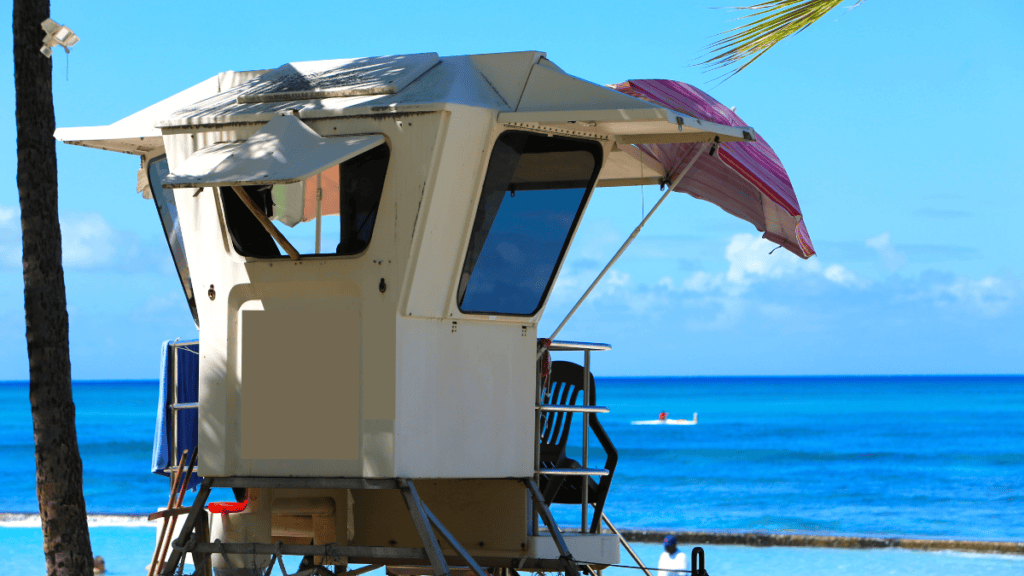 Lifeguard Phone Lifeguards in Hawaii