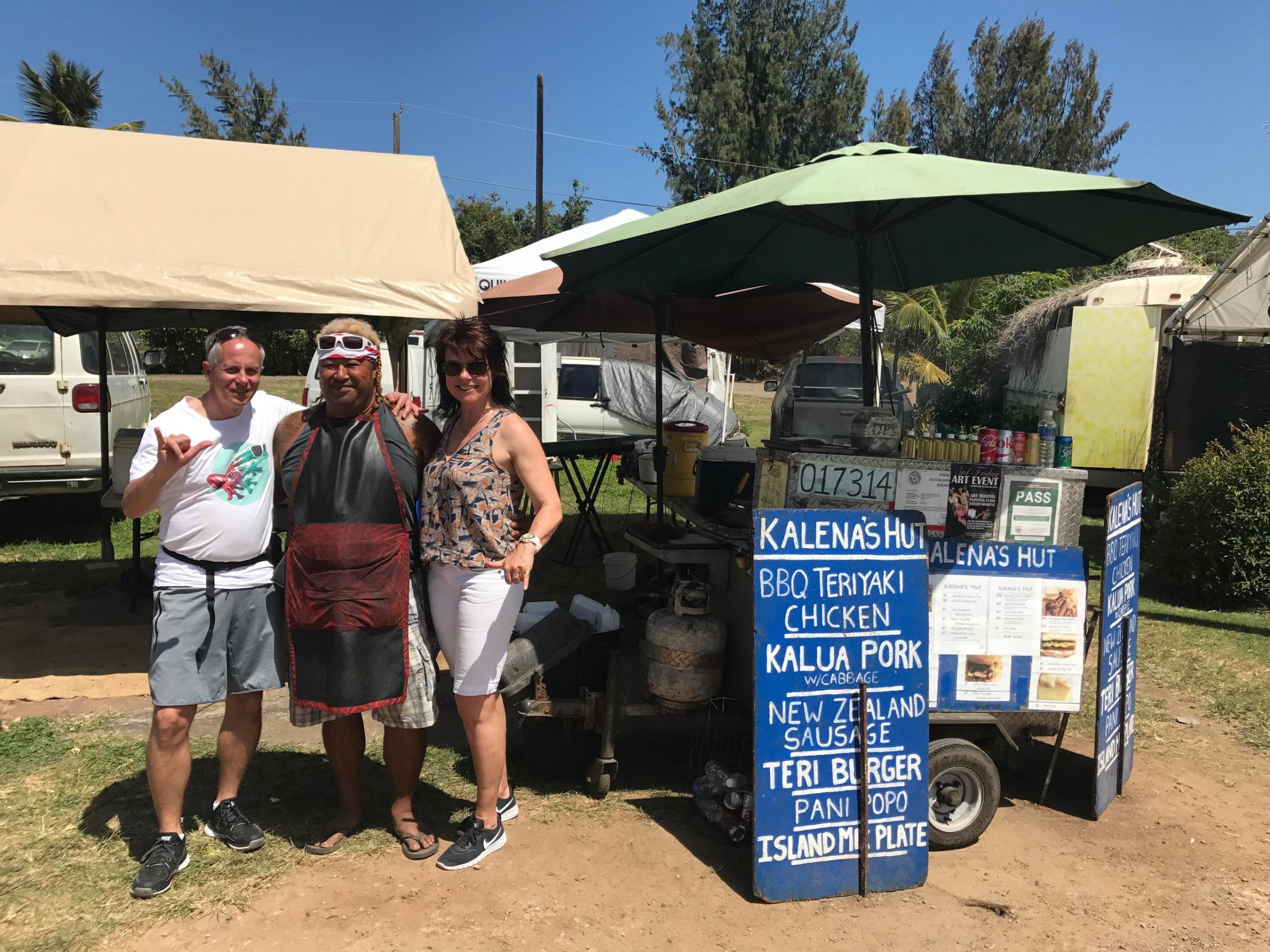 a group of people standing in front of a building