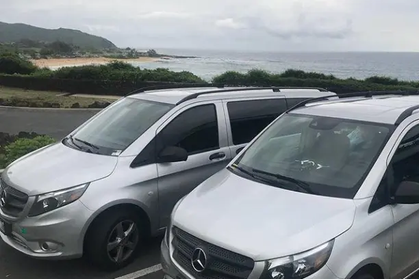 a car parked in a parking lot