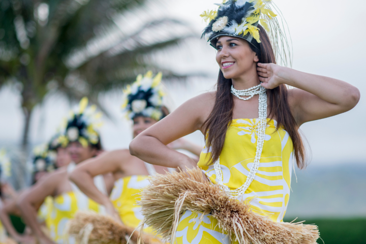 a woman wearing a costume