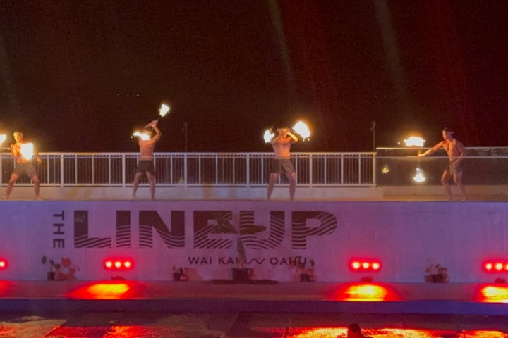a close up of a fire truck at night