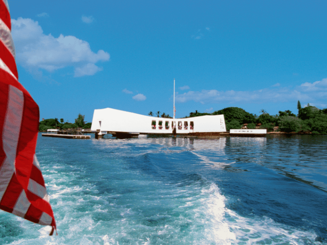 USS Arizona Memorial at Pearl Harbor National Park USS Arizona Memorial at Pearl Harbor National Park