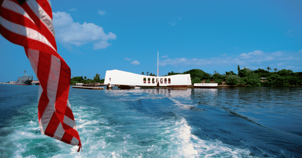 USS Arizona Memorial at Pearl Harbor National Park