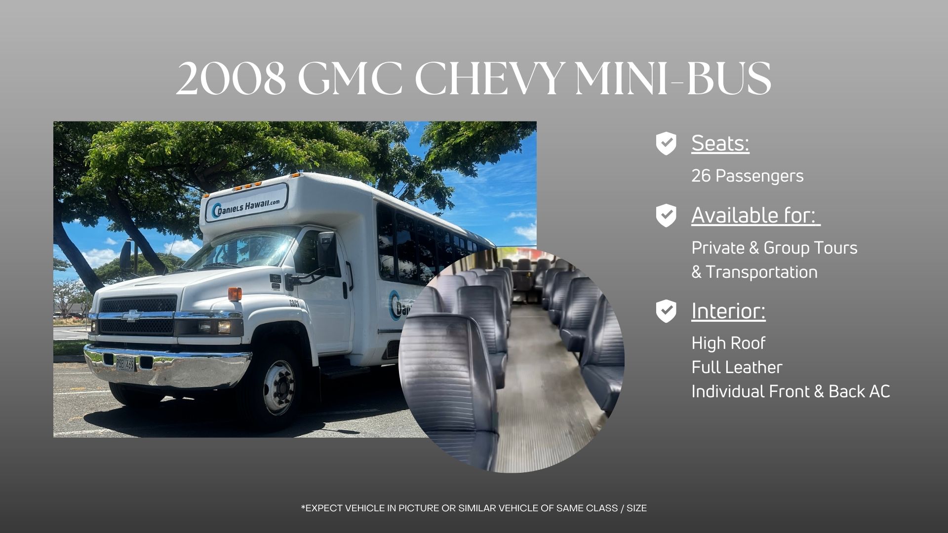 Group Transportation Oahu by Daniels Hawaii